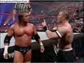 John Cena  &  HHH Argueing On Who Can Beat Up Edge More 