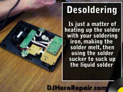 how to repair dj hero turntable