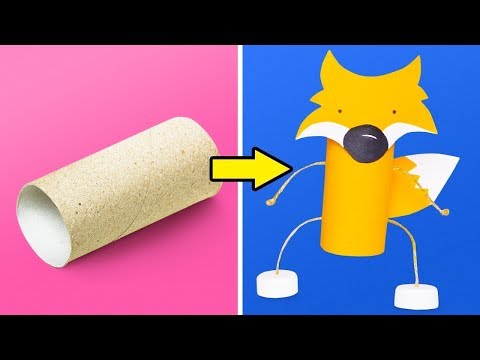 23 Manualidades de reciclaje para niños (Ideas en 5 minutos