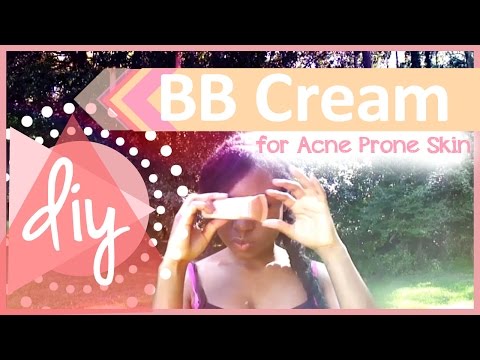 how to apply bb cream on acne