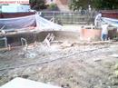 Pool Gunite Time Lapse