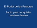 El poder de las Palabras - Audio de Autoayuda