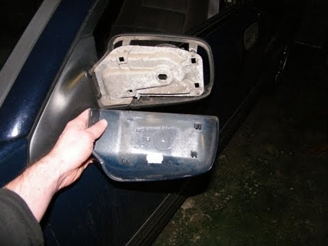 how to fit mini wing mirror covers