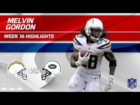 Video: Melvin Gordon Highlights | Chargers vs. Jets | NFL Wk 16 Player Highlights
