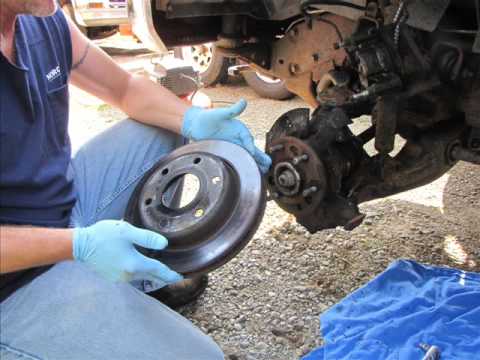 How to replace front wheel studs on a 93′ Chevy Truck