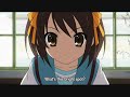The Melancholy of Haruhi Suzumiya AMV - First GoodBye