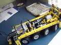 Lego Technic Crane 8421 with power functions added