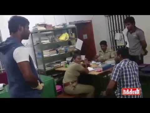 Real Hero Vishal! தட்டிக்கேட்கும் விஷால் - தள்ளாடும் போலிஸ்