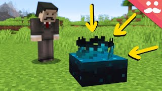 Playing with NEW SCULK SENSORS from Minecraft 1.17!