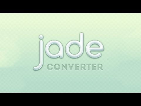 Препроцессор jade