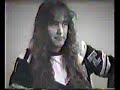 Iron Maiden backstage in Gothenburg, Sweden 1986