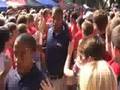 8.30.08 Ole Miss Walk of Champions in the Grove