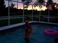 Throwing a kid