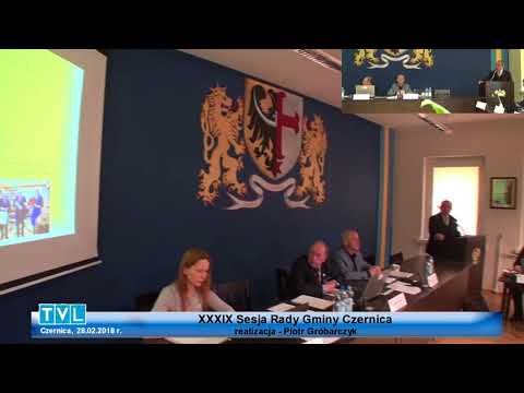 Click to View : XXXIX Sesja Rady Gminy Czernica 28 luty 2018 r