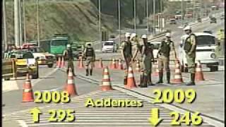 Governo de Minas alerta para acidentes nas estradas