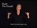 Christmas Carols in ASL - American Sign Language Video