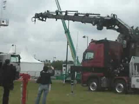 Volvo Hiab - Magnifique Volvo avec grue auxiliaires HIAB au JDL 2008.