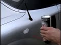 This is my attempt to remove a dent in my MR2 by using a Hair Dryer and Compressed Air...