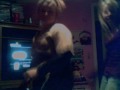 Mindee & bri doin da Stanky legg!