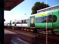 I see a Train at Station in  South Croydon,
