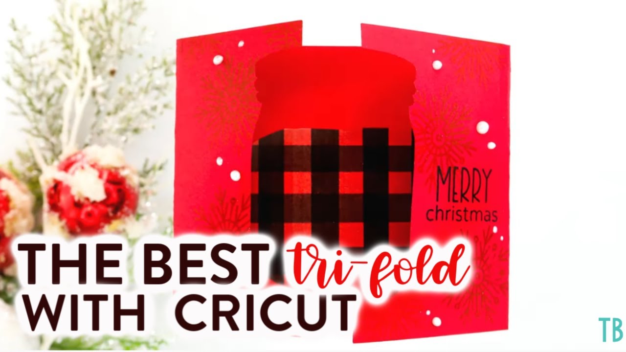 The Best TriFold Card with Cricut Makers Gonna Learn