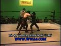 WWA4, Scoop Slam Hangon Allmighty Minnie Vs MiguelRivera WWA4, Scoop Slam Hangon Allmighty Minnie Vs MiguelRivera