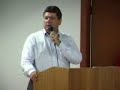 Abertura do I Fórum ECOLÓGICO