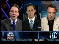 Christopher Hitchens on Hannity &amp; Colmes about Rev. Falwell's Death