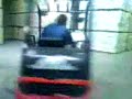 Drifting w magazynie