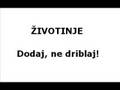 Zivotinje - Dodaj, ne driblaj
