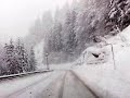 Massiver Starker Schneefall 16 März 2010 Österreich Austria