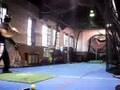 Me Practing hitting in the cage