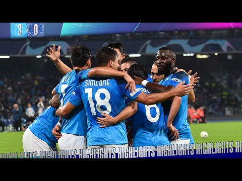 Napoli-Rangers 3-0: i gol del quinto successo azzurro in Champions 