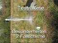 Wassertestrakete - Abschuss