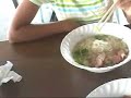 Thai Food: Gwaoy Dtiew & Kra Jiab (Noodle & Fruit Juice)