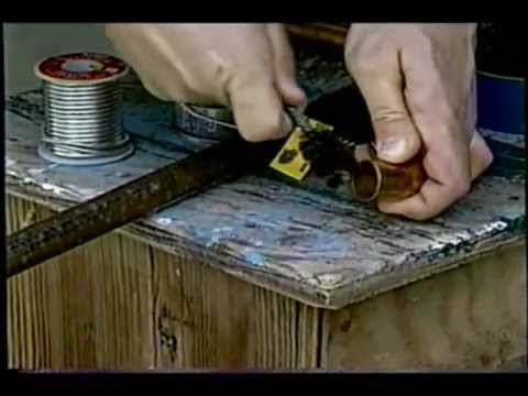 How to Solder Copper Pipe