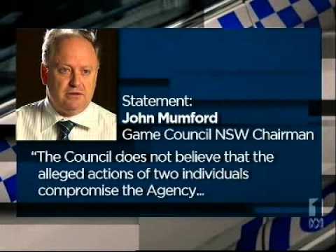 Game Council exec charged - ABC 1 News - 8 April 2013