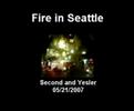 Fire in Seattle