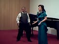LA SOPRANO: MARÍA JOSÉ MARTOS Y EL TENOR: JAVIER BOVEA