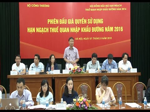 Thực hiện hạn ngạch thuế quan nhập khẩu đường năm 2016 