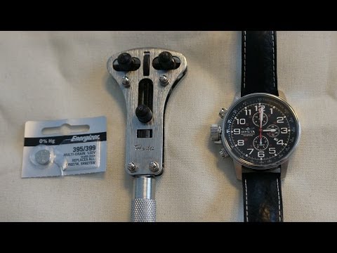 how to change watch battery