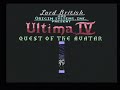 gameplay footage from ultima iv quest of the avatar, arguably the best rpg ever released for the commodore 64.