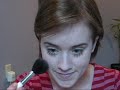 Costume Makeup - Raggedy Ann look - by Bethany