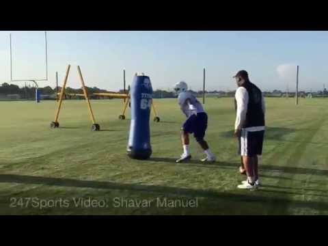 Video: Five-Star DL Shavar Manuel Is Back On The Practice Field