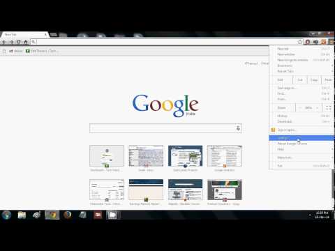 how to make bing your homepage on google chrome
