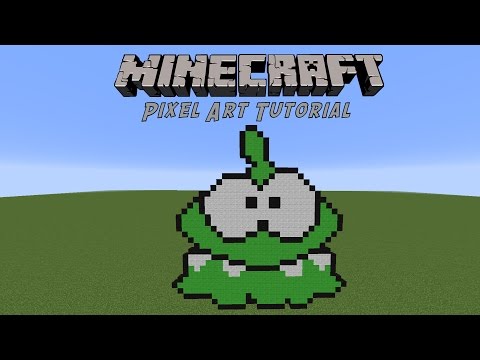 how to make om nom in minecraft