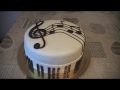 Piano Cake - Sheet music decoration Cake for musician Piano Cake - Sheet music decoration Cake for musician