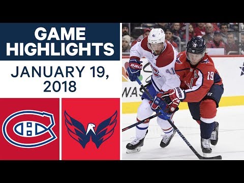 Video: NHL game in 4 minutes: Canadiens vs. Capitals