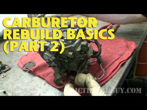 Basics - Here's Part 2 of the Carburetor Rebuild Basics video. Here's a link to part 1 in case you missed it. https://www.youtube.com/watch?v=85nszLpbbXY Carburetor Rebuild Basics covers the basics...