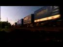 BR 185 G�terzug mit LKW-Aufliegern